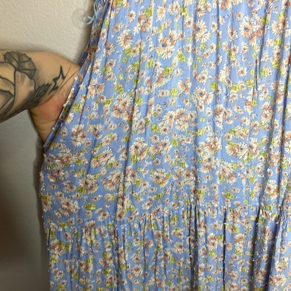 Lulu’s | Sunny Bliss Floral Tiered Maxi Dress Size XL NWT - Picture 5 of 11